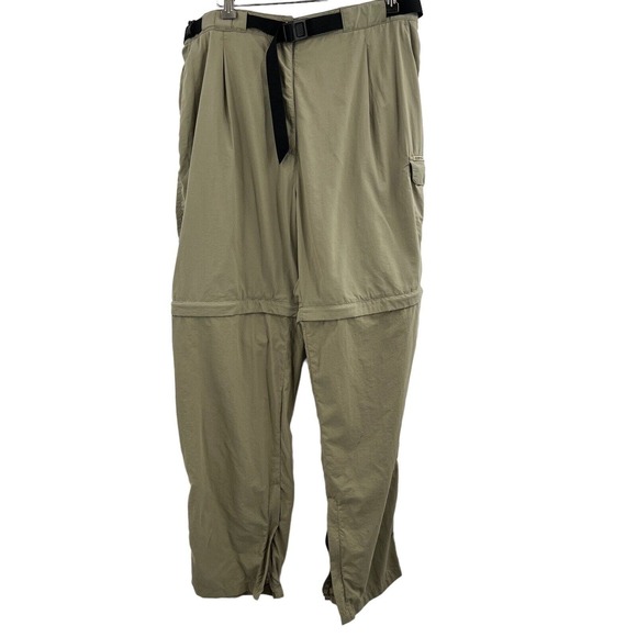 Exofficio Convertible Zip Off Nylon Pants Ladies Large - Picture 1 of 5